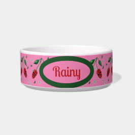 Persoonlijke kom met Cherry Skulls