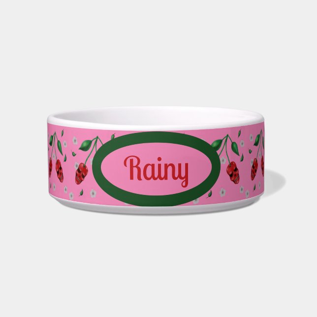 Persoonlijke kom van Cherry Skulls (Voorkant)