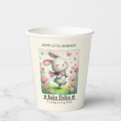 Persoonlijke Konijn Baby Shower Bekers (Voorkant)