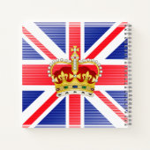 Persoonlijke koning Karel III Opmerking Notitieboek (Achterkant)