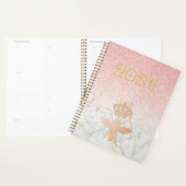 Persoonlijke KONINGIN BEE Roos Gold Large 2021 Planner (Display)