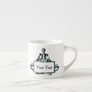 Persoonlijke “Koninklijke Tiara” Espresso Kop