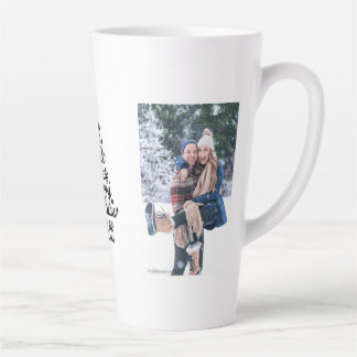 Persoonlijke Koppel Foto Kerstmok Latte Mok