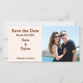 Persoonlijke koppeling save the date
