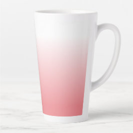 Persoonlijke Koraal Ombre Latte Mok