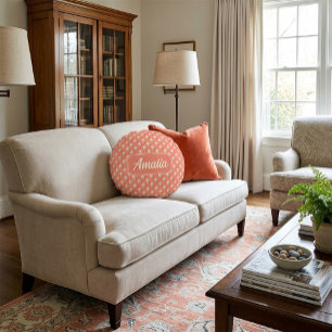 Persoonlijke Koraal Stippen Worp Kussen