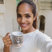 Persoonlijke krabbenzonde koffiemok