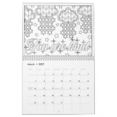 Persoonlijke kracht Kleur me Kalender (Mar 2027)