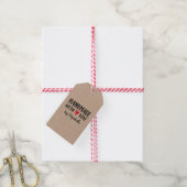 Persoonlijke Kraft Handgemaakte Cadeautags Met Lie Cadeaulabel (Met Touw)