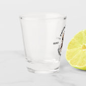 Persoonlijke Krampus Shot Glas (Links)