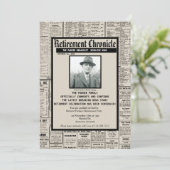 Persoonlijke krant | Pensioenpartij Kaart (Staand voorkant)