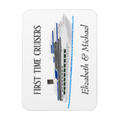 Persoonlijke kruisdeuren eerste kruiswagens magneet (Verticaal)