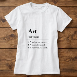 Persoonlijke Kunst Woordenboek Stijl T-shirt