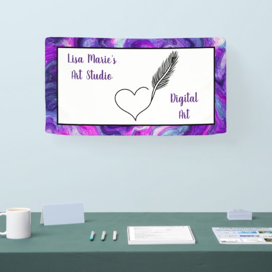 Persoonlijke kunstbanner voor kunstevenementen spandoek (Beurs)