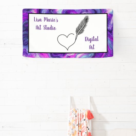 Persoonlijke kunstbanner voor kunstevenementen spandoek (Insitu)