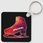 Persoonlijke kunstschaats Space Boot Sleutelhanger (Achterkant)