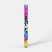 Persoonlijke Kunstzinnige Bloemige Madeliefjes Naa Samsung Galaxy Hoesje (Rechterkant)