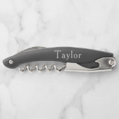 Persoonlijke Kurkentrekker, flesopener Kurkentrekker (Achterkant)