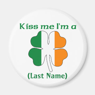 Persoonlijke kus Ik ben Irish Magnet