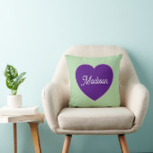 Persoonlijke kussen met monogram (Stoel)
