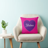 Persoonlijke kussen met monogram (Stoel)