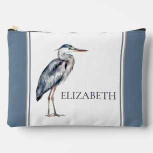 Persoonlijke kust Blauwe Reiger Vogel Etui