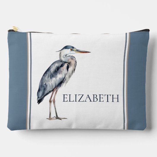 Persoonlijke kust Blauwe Reiger Vogel Etui (Voorkant)