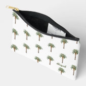 Persoonlijke Kust Chic Palmboom met Naam Etui (Open)