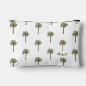 Persoonlijke Kust Chic Palmboom met Naam Etui (Voorkant)