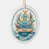 Persoonlijke Kust Kerst Ornament (Rechts)