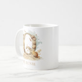 Persoonlijke Kust Monogram Q Initiaal Strand Koffiemok (Voorkant links)