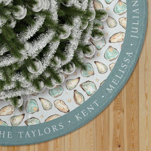 Persoonlijke Kust Oester Schelp Kerstboom Rok