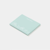Persoonlijke kustkinderen oceaangolven post-it® notes (Schuin)