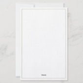 Persoonlijke kustpalmboom briefpapier (Achterkant)