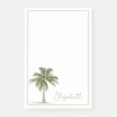 Persoonlijke kustpalmboom post-it® notes (Voorkant)