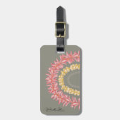 Persoonlijke Lā Lei door Wander met Aloha Bagagelabel (Voorkant verticaal)