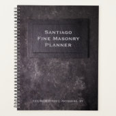 Persoonlijke laat en steen planner (Voorkant)