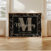 Persoonlijke Laatste Naam Print Jubileum Cadeau