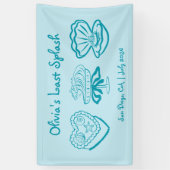 Persoonlijke 'Laatste Plons' vrijgezellenfeest ban Spandoek (Verticaal)