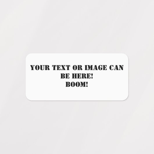 Persoonlijke labels (Design 1)