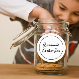 Persoonlijke Labels Oma's Koekjestruik
