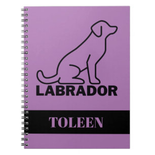 Persoonlijke labrador Dog Notitieboek