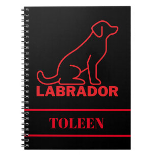 Persoonlijke labrador Dog Notitieboek