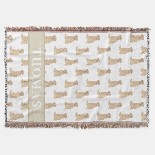 Persoonlijke Labrador (Dudley) Deken (Voorkant)