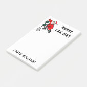 Persoonlijke Lacrosse-cadeau-notities Post-it® Notes (Schuin)