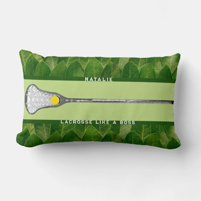Persoonlijke Lacrosse Cadeaus Kussen (Voorkant)