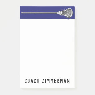 Persoonlijke Lacrosse Cadeaus Notities Post-it® Notes