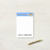Persoonlijke Lacrosse Post-it® Notes (Op bureau)