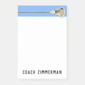 Persoonlijke Lacrosse Post-it® Notes (Voorkant)