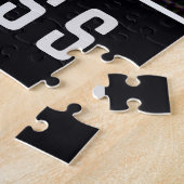 persoonlijke Lacrosse-speler Legpuzzel (Zijkant)